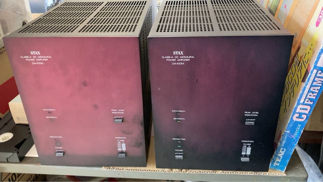 STAX DA-100M パワーアンプ スタックス ペア