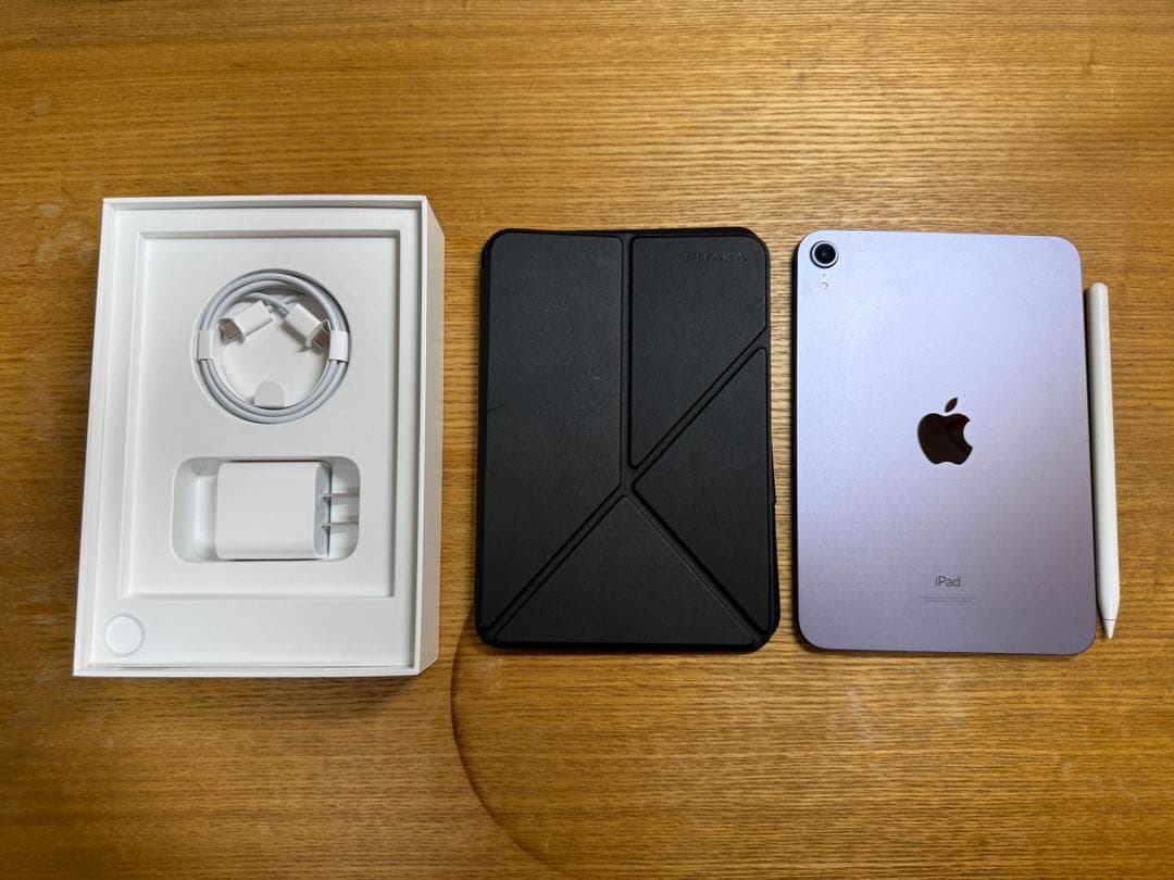 iPad mini6 Wifi 64GB apple pencil2+保護カバー