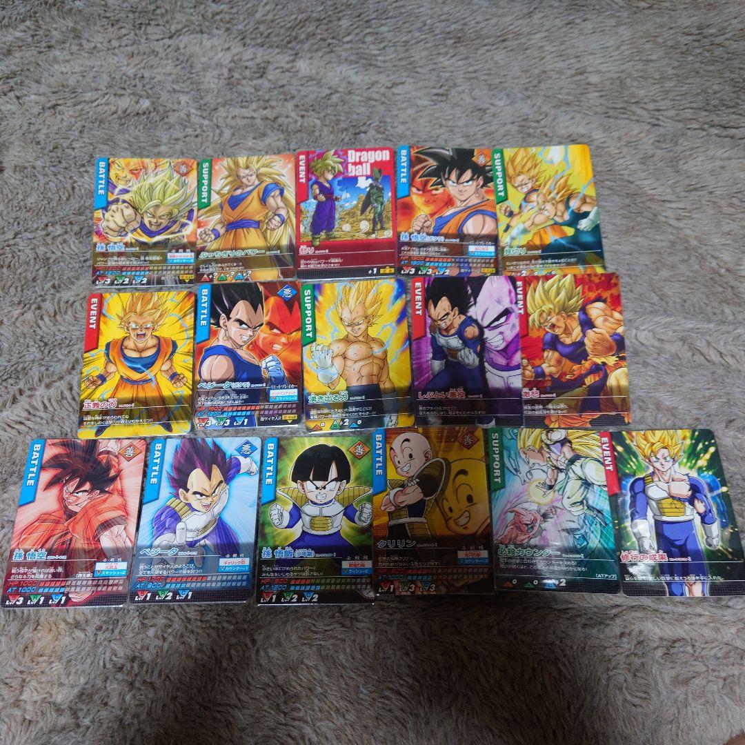 ドラゴンボールZ データカードダス 初期 セミコンプリート セット
