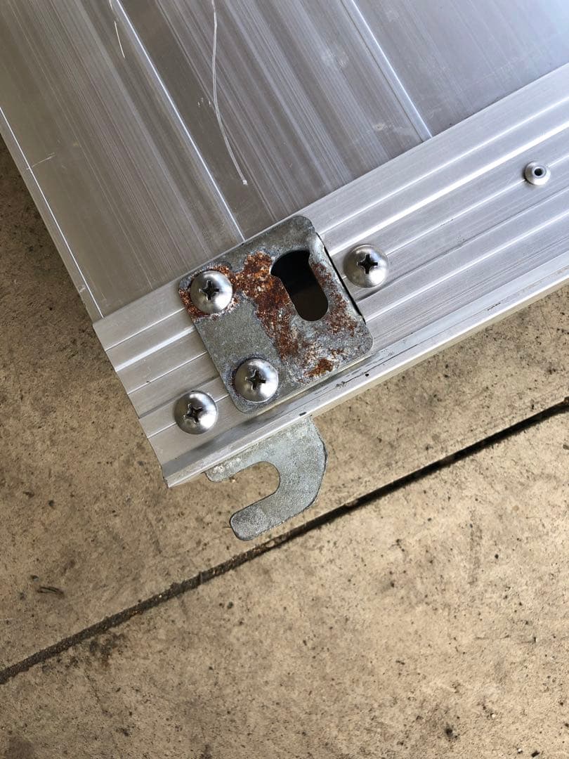 ISUZU 2t標準ロング用アルミブロック リアセット