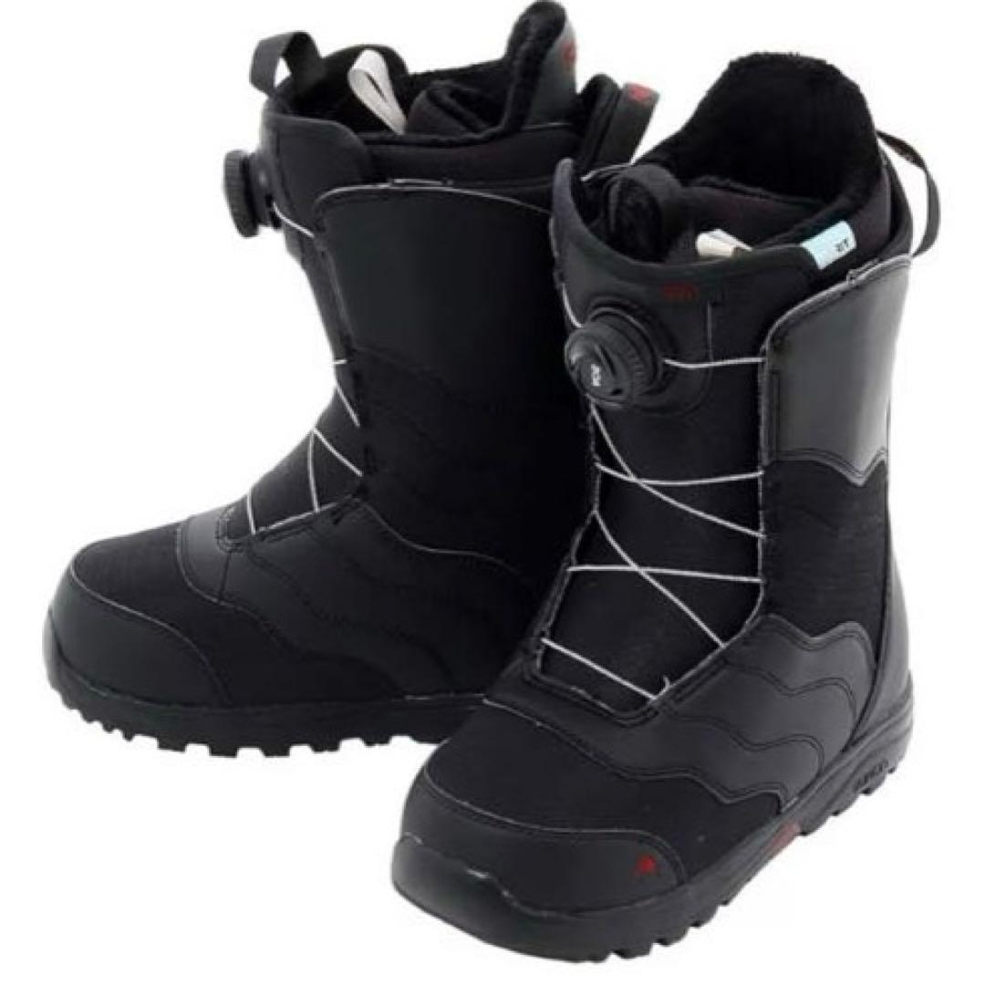 【セール！】Burton ミント BOA スノーボードブーツ 23cm ブラック