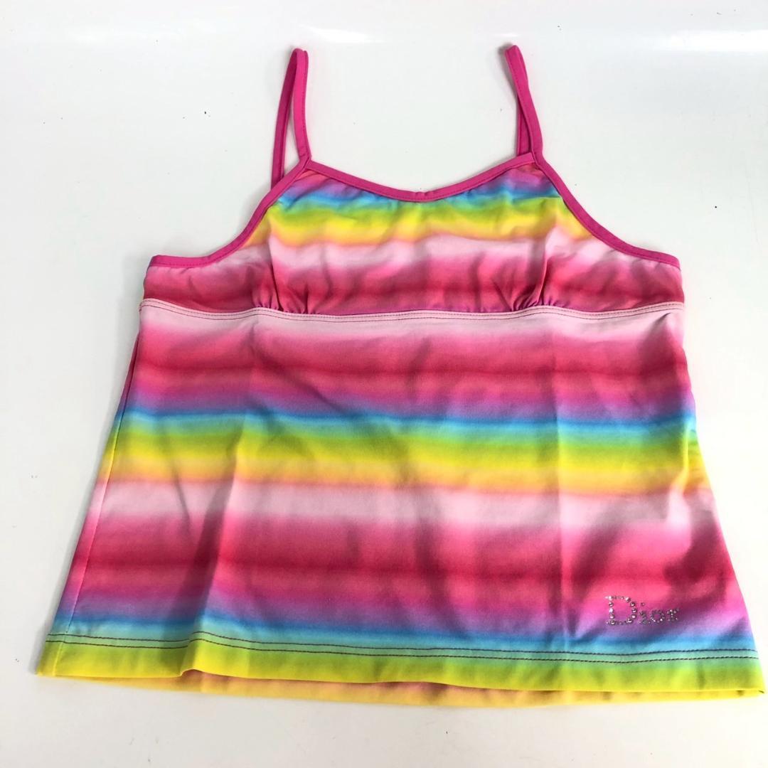 Dior ディオール レインボー キャミソール タンクトップ ストレッチ素材