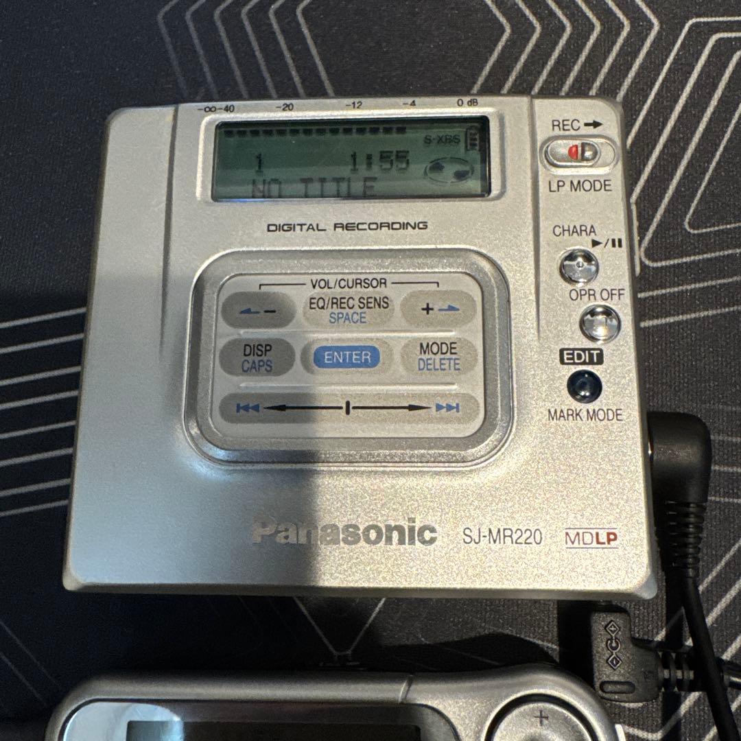 Panasonic MDプレーヤー SJ-MR220