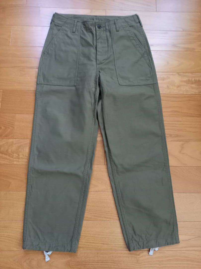 新品！45R バックサテン 908ベイカーパンツ