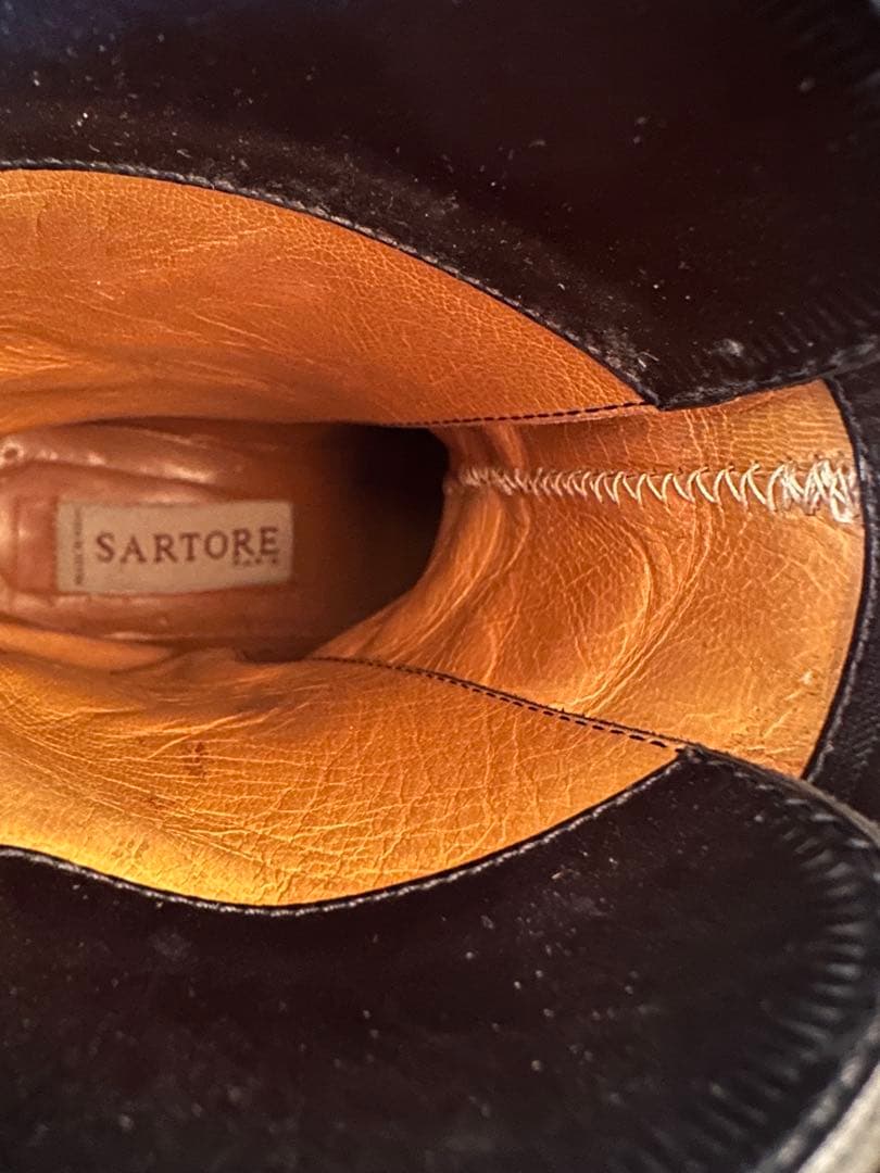 SARTORE/レザーエンジニアブーツ / 36 1/2