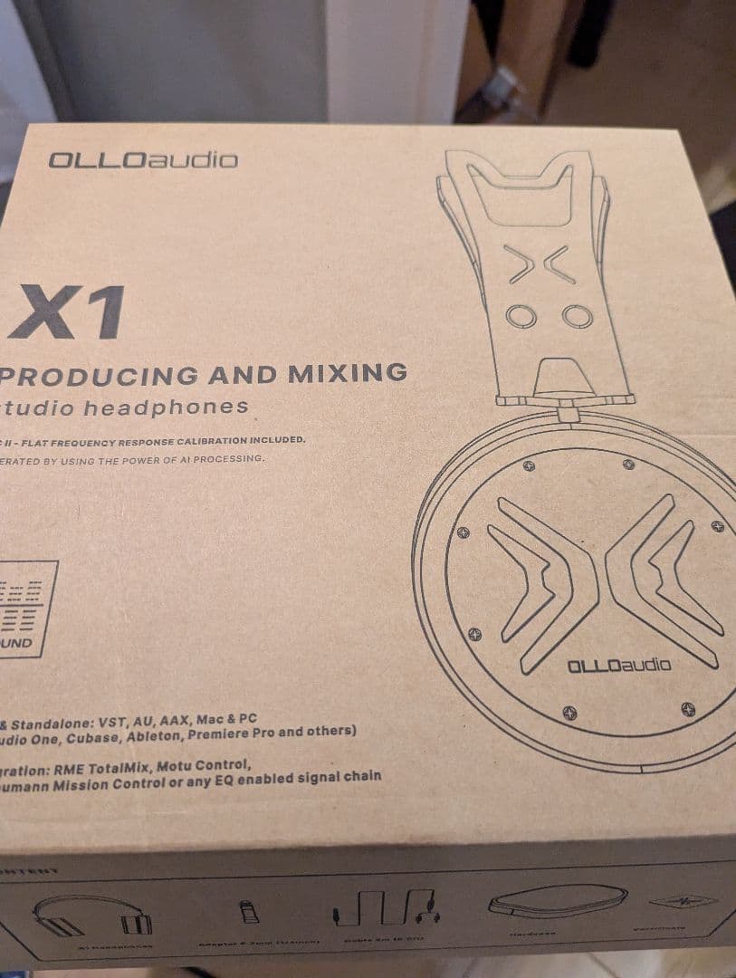 ヘッドホン ollo audio x1