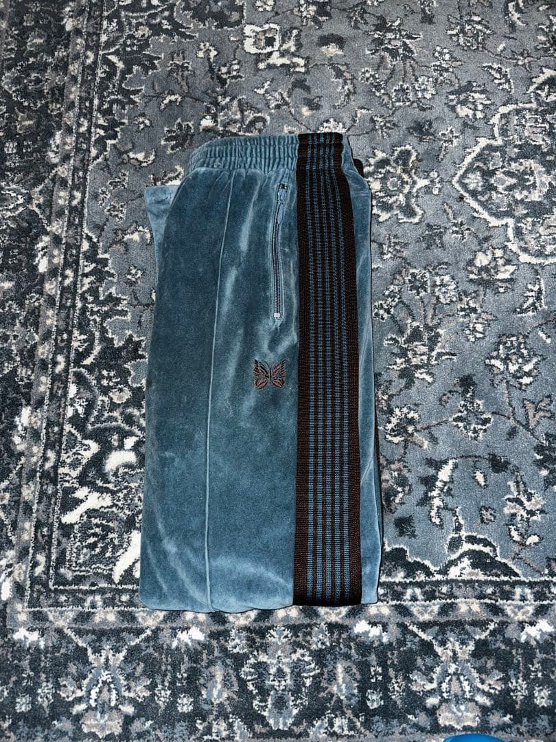 Needles ニードルズ　ベロア　トラックパンツ　narrow