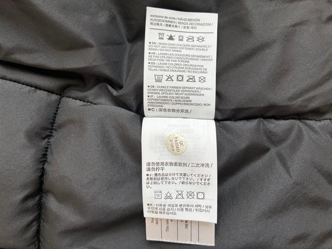 ARC'TERYX　ATOM AR HOODY アトムフーディ 刺繍タグ