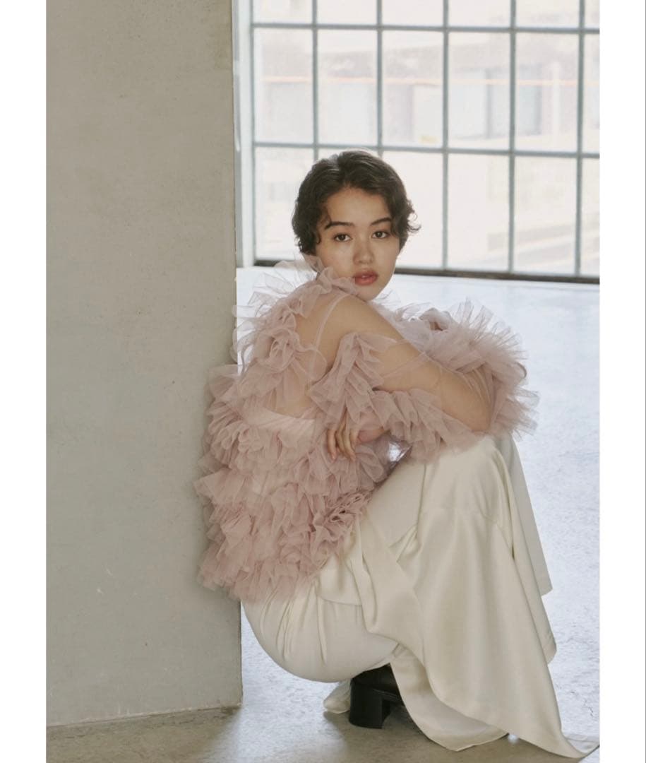 【NOTREemor】tulle veil tops 新品※週末値下げ