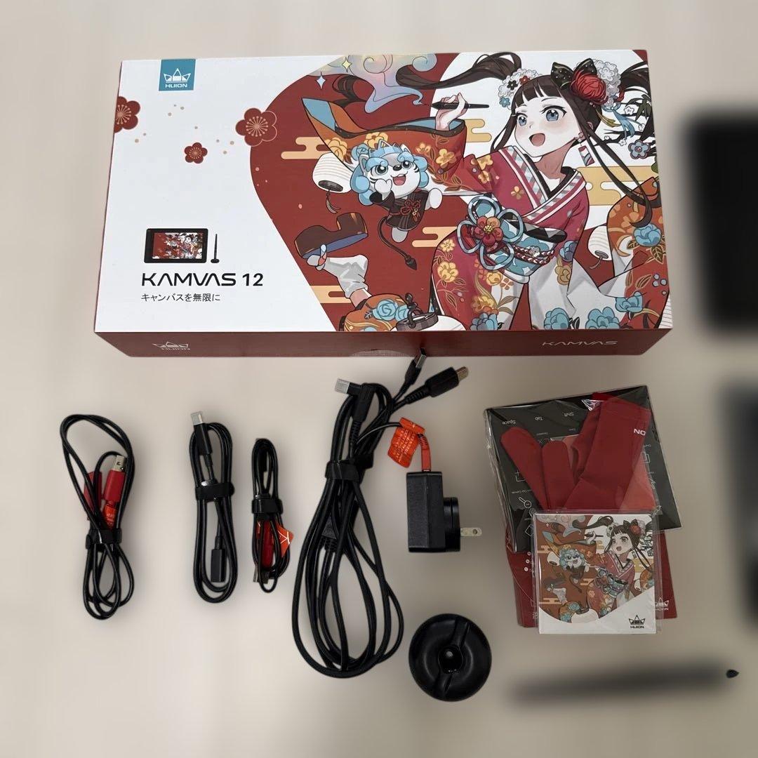 【HUION】液タブ（液晶ペンタブレット）11.6インチ【Kamvas 12】