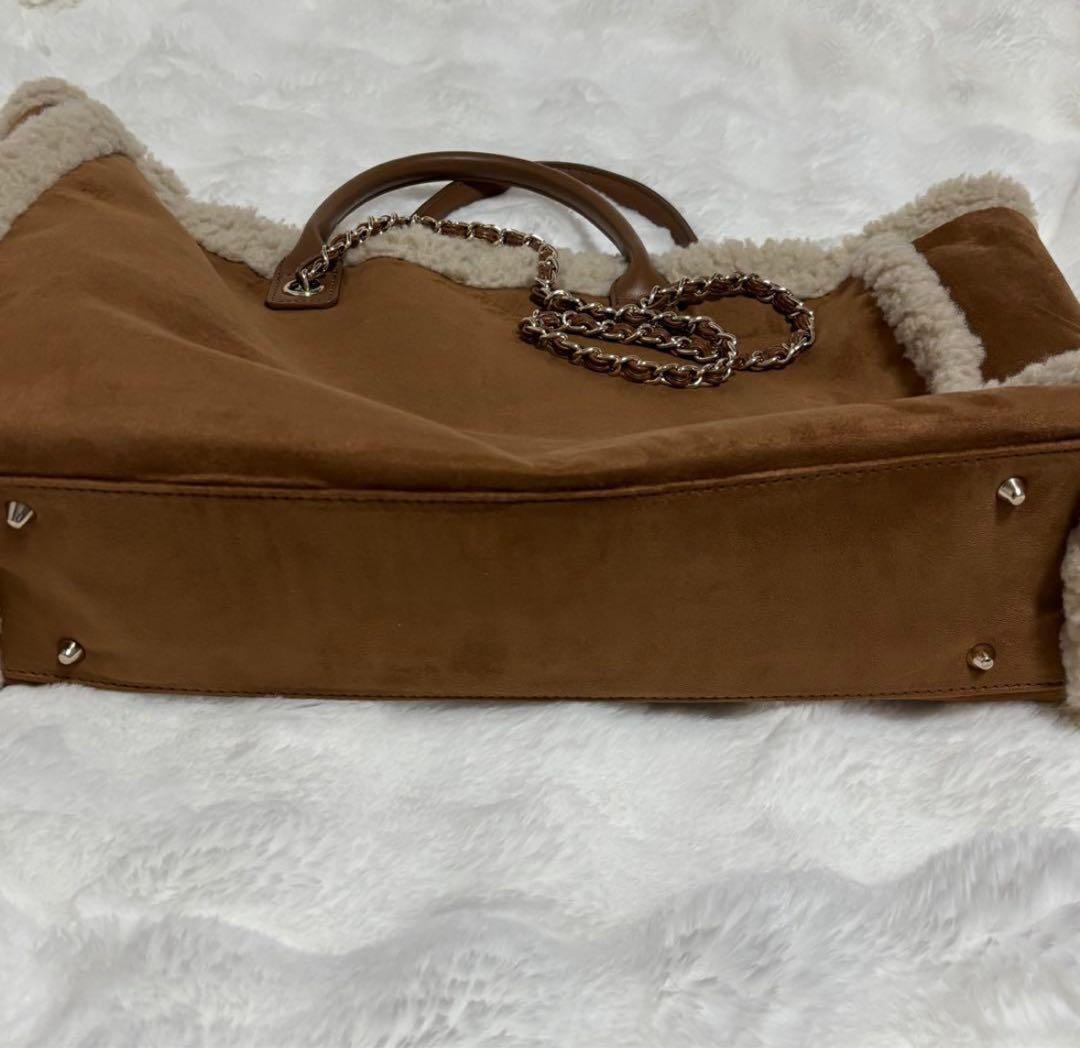 Darich ダーリッチ ノベルティ サガラロゴフェイクムートンバッグ