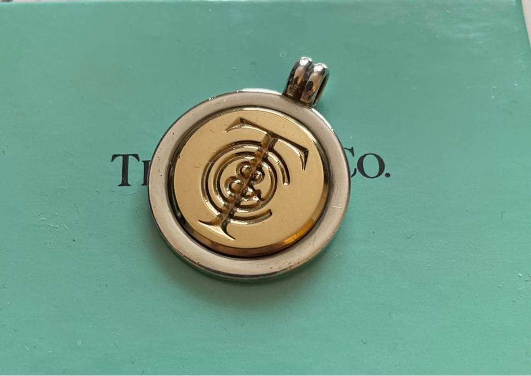 TIFFANY&Co. ティファニーT&C SV925/K18 ペンダントトップ