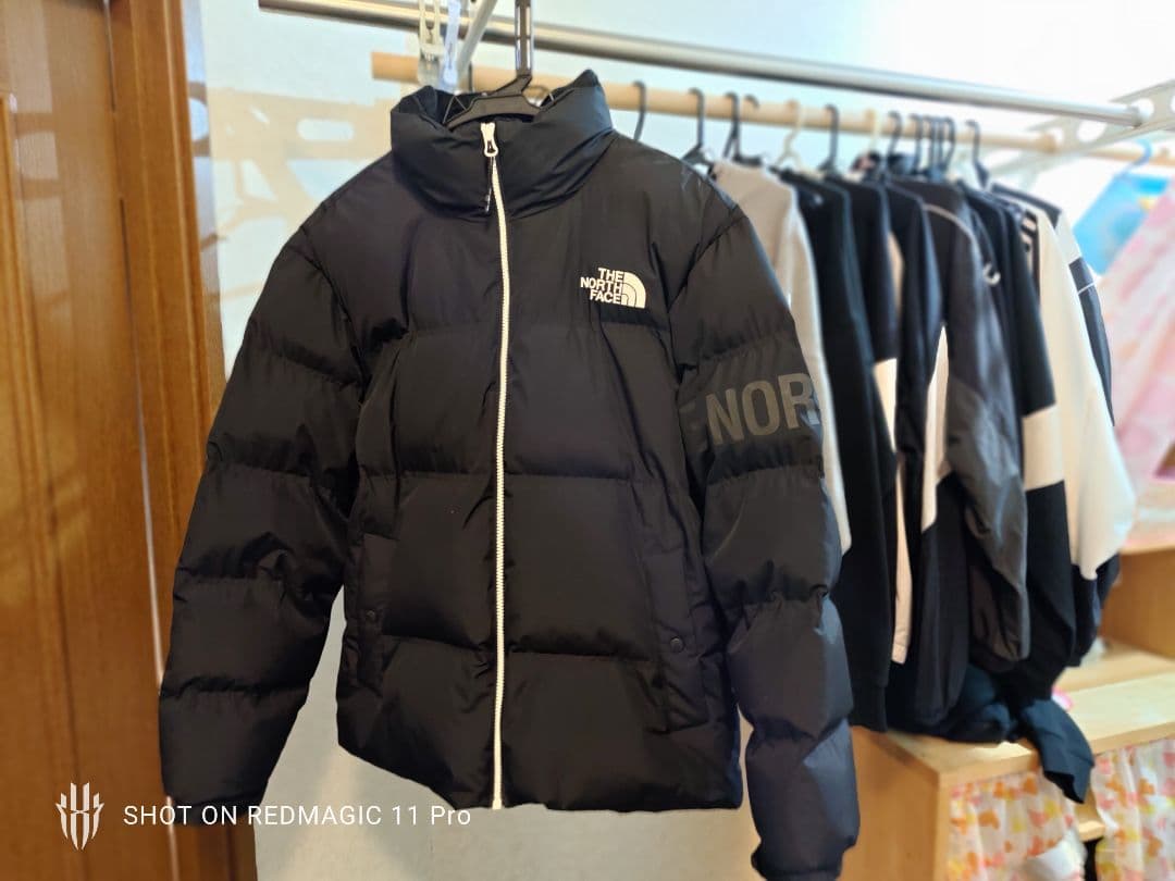 ノースフェイス　ホワイトレーベル　 ダウンジャケット　Lサイズ　黒