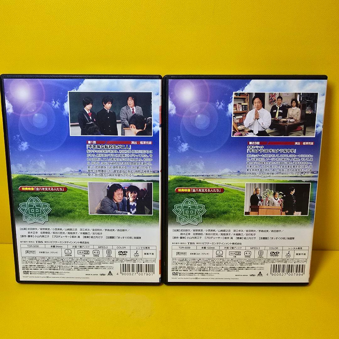 新品ケース交換済み「3年B組金八先生 第6シリーズ」DVD10巻セット