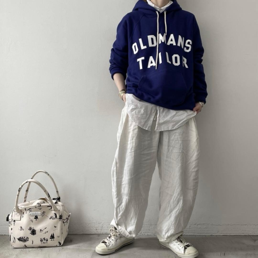 OLDMAN'S TAILOR OMTプリントパーカー(パイル)