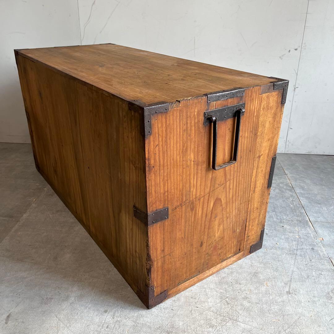 アンティーク チェスト 箪笥 テレビ台 無垢材 昭和レトロ ローボード