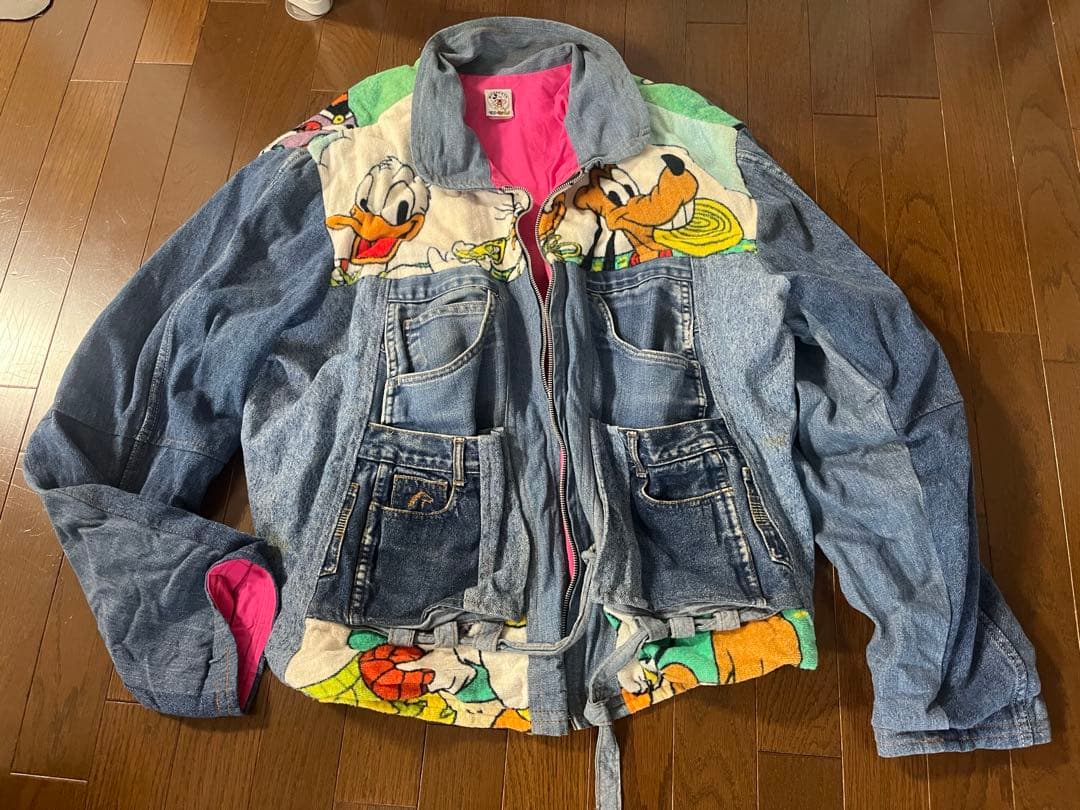 【希少】90年代too cute ディズニー リメイクデニム ジャケット