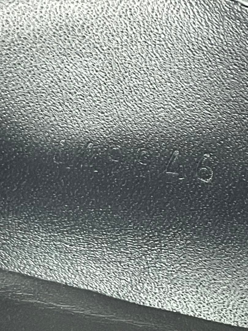 2D111 GUCCI ケルコア ブローグモンクシューズ 26.5cm