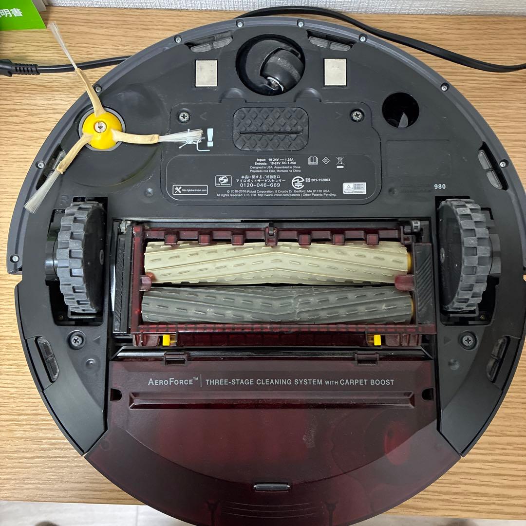 【動作確認済】i Robot ロボット掃除機　ルンバ980