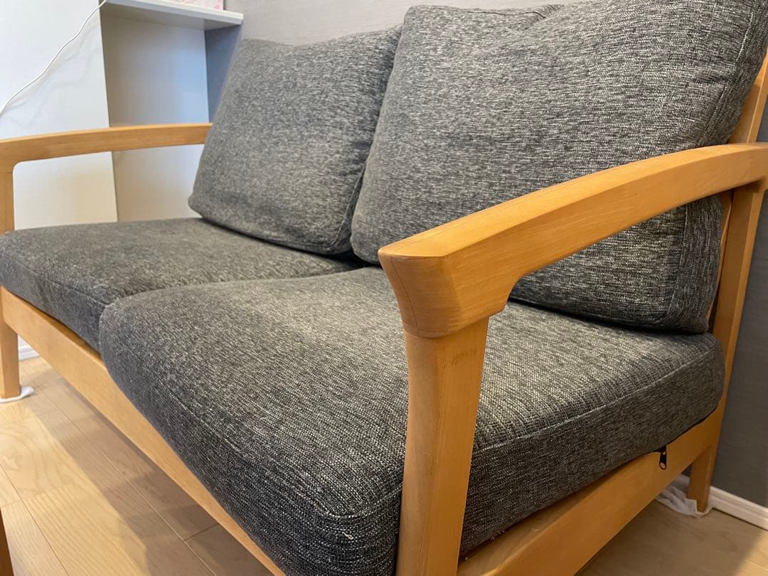 ベルメゾン　2人掛けソファ