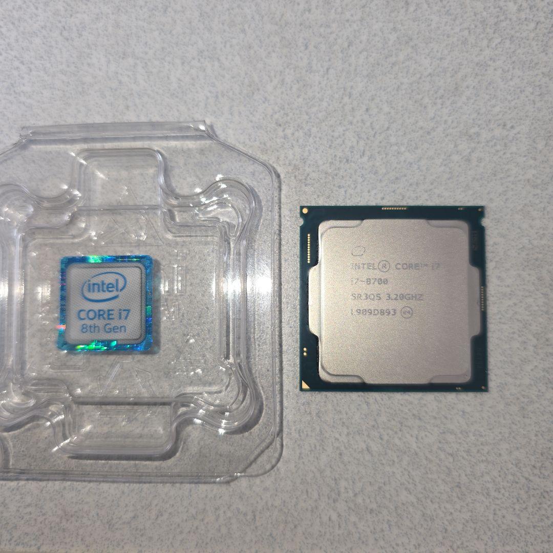 a*z様 Intel Core i7-8700 8th Gen CPU