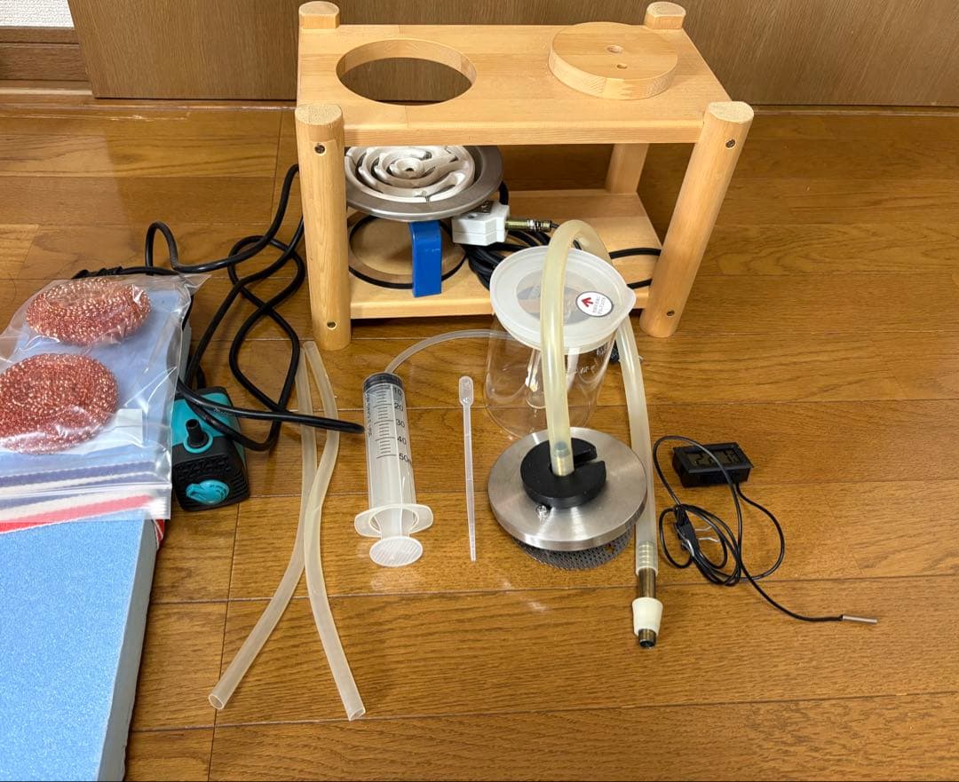 家庭用ハーブ水蒸気蒸留装置　マッハslim