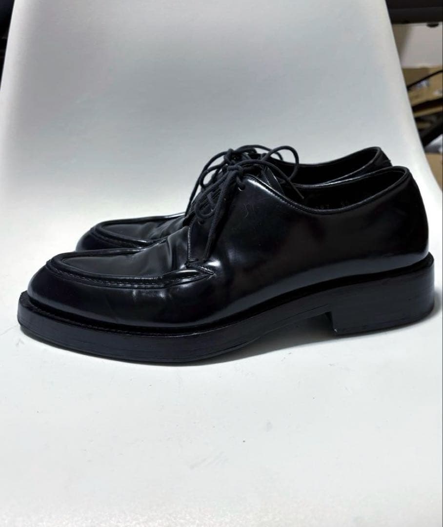 美品　プラダUチップ ドレスシューズ ブラック 5 1/2 2EG097