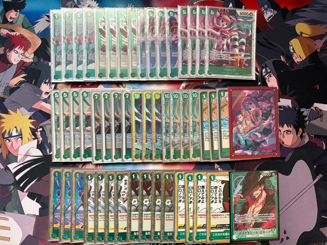 ワンピース カードゲーム 緑ミホークデッキ