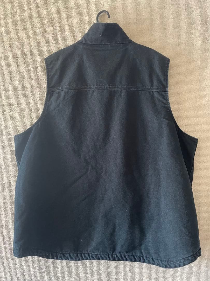 ★値下げ可能★ Carhartt カーハート ダックベスト ブラック 2XL