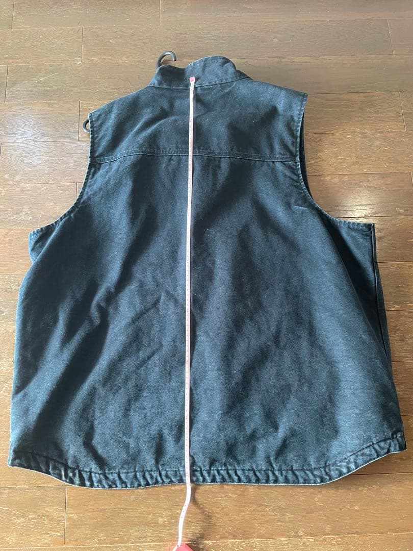 ★値下げ可能★ Carhartt カーハート ダックベスト ブラック 2XL