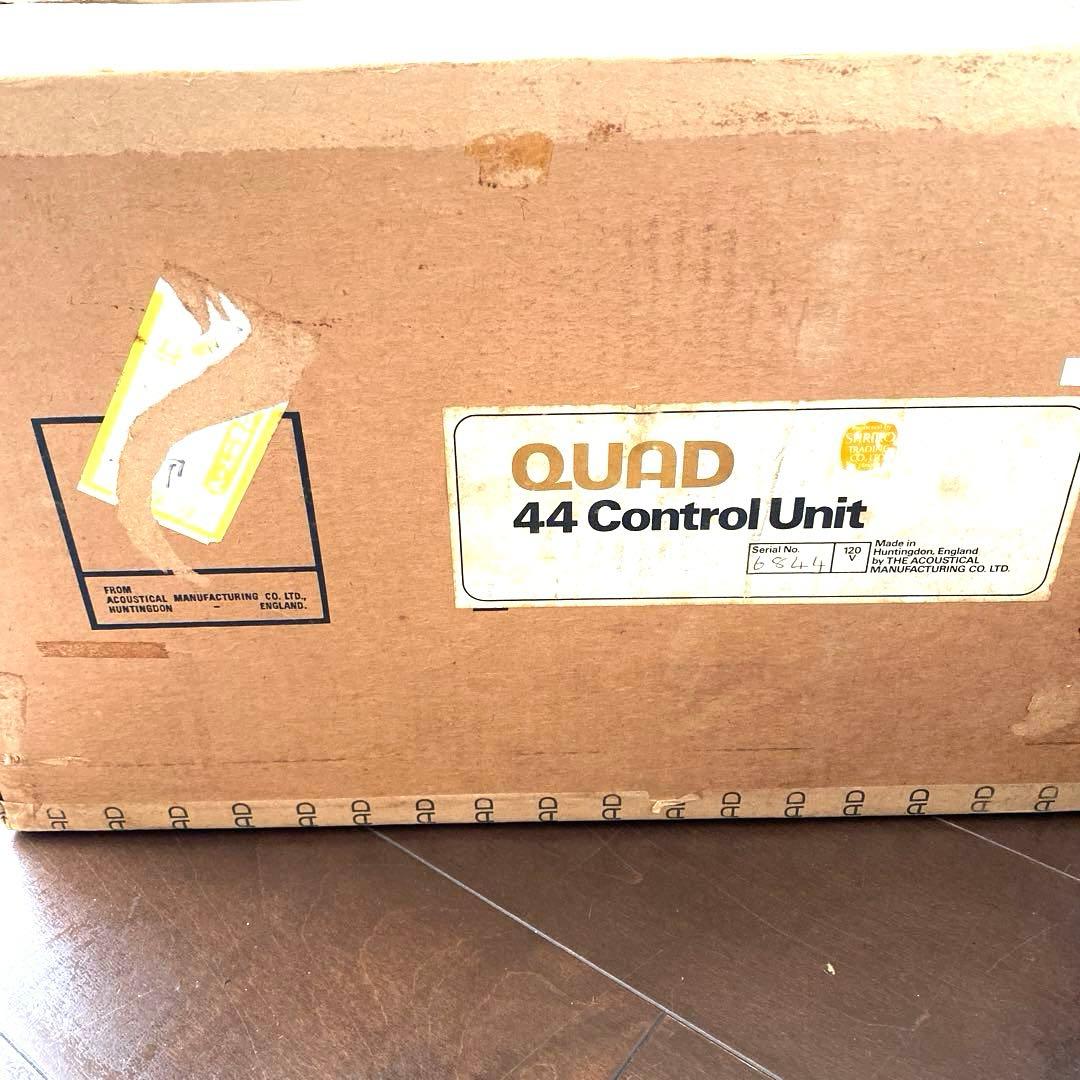QUADクウォードオーディオアンプ 44ControlUnit 元箱あり