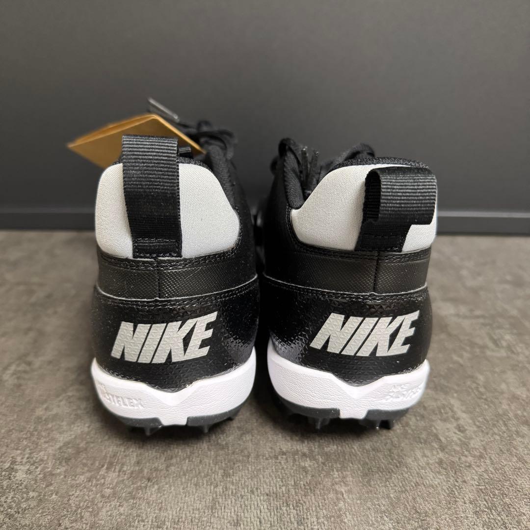 NIKE ポイント スパイク 野球 スタッド フォース トラウト アルファ 黒