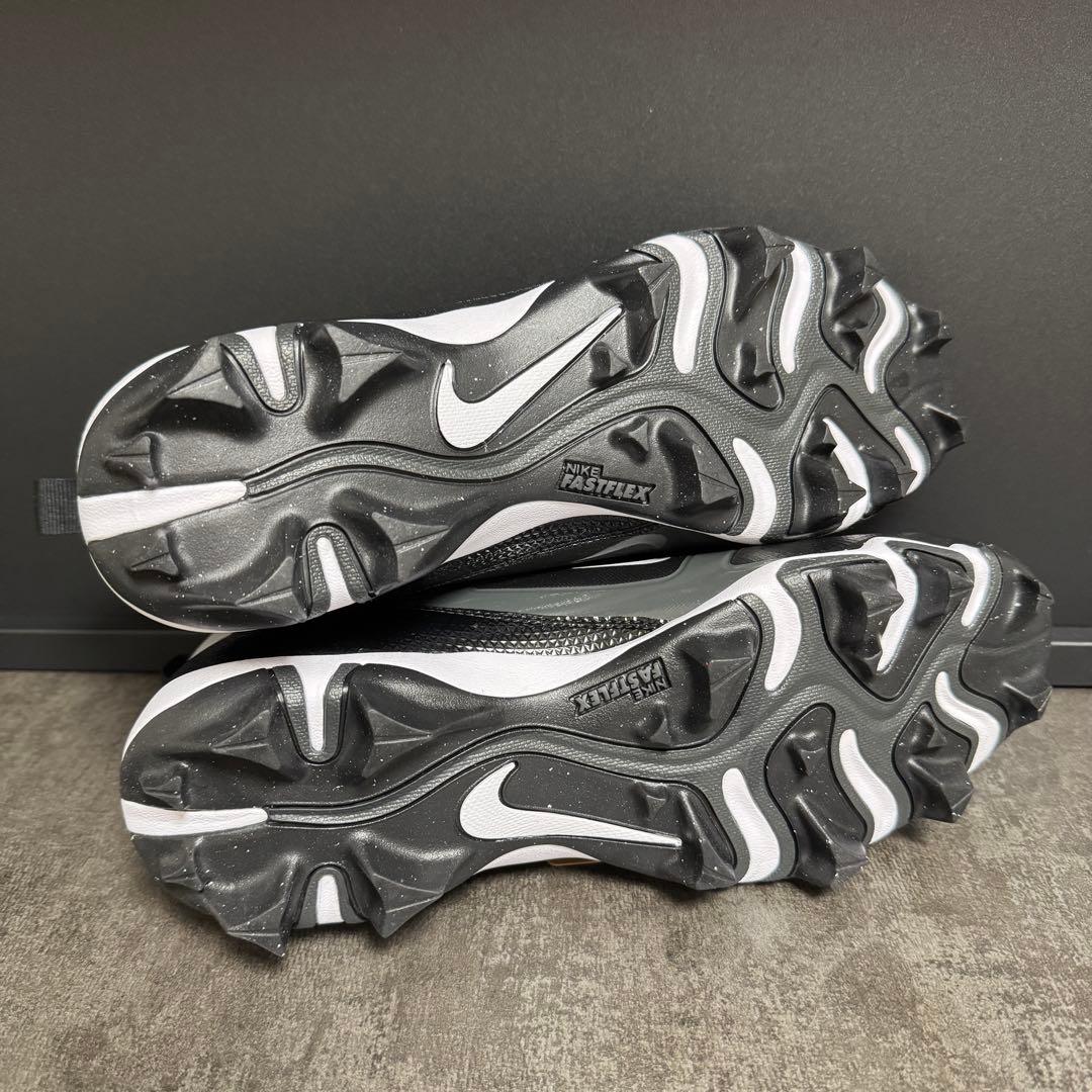 NIKE ポイント スパイク 野球 スタッド フォース トラウト アルファ 黒