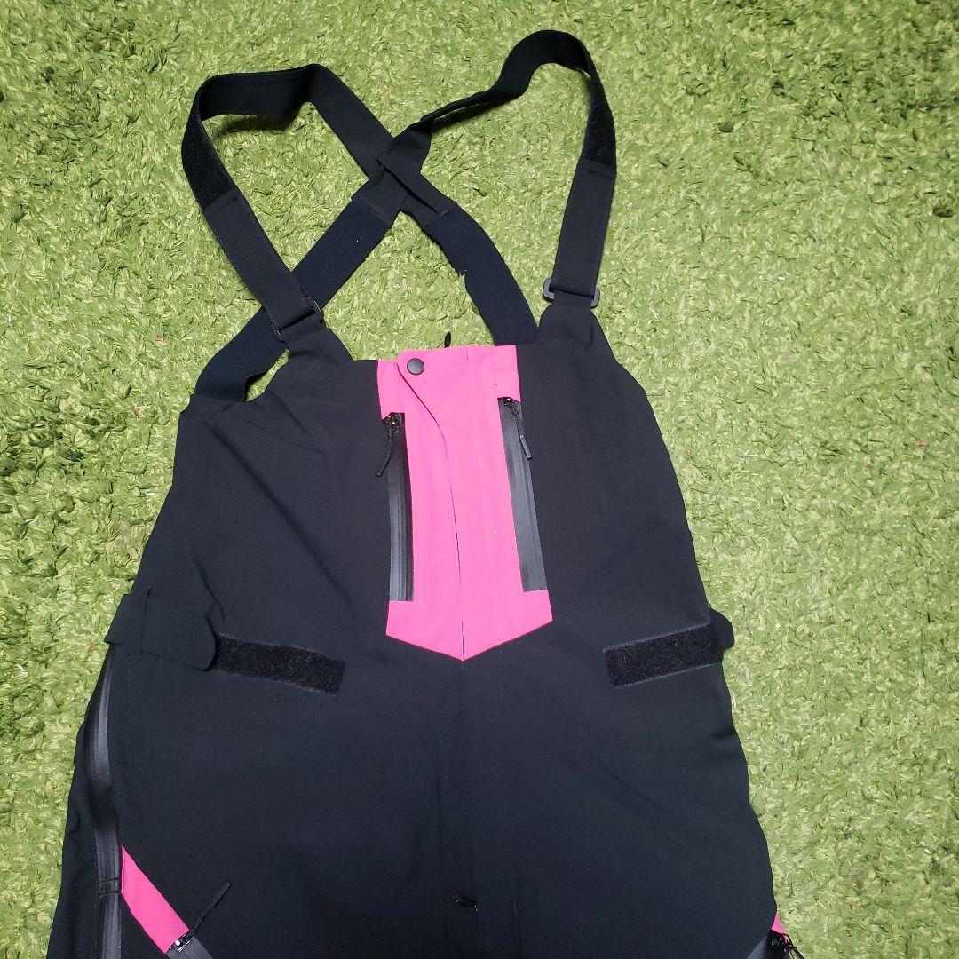 DESCENTE スキーウェア(上下) 黒/ピンク