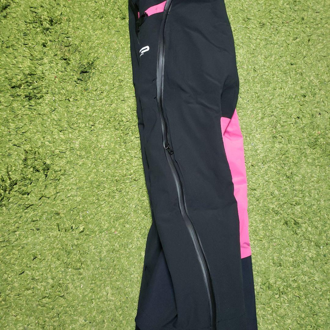 DESCENTE スキーウェア(上下) 黒/ピンク