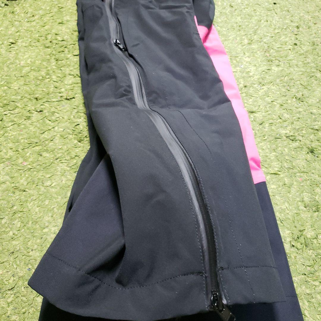 DESCENTE スキーウェア(上下) 黒/ピンク