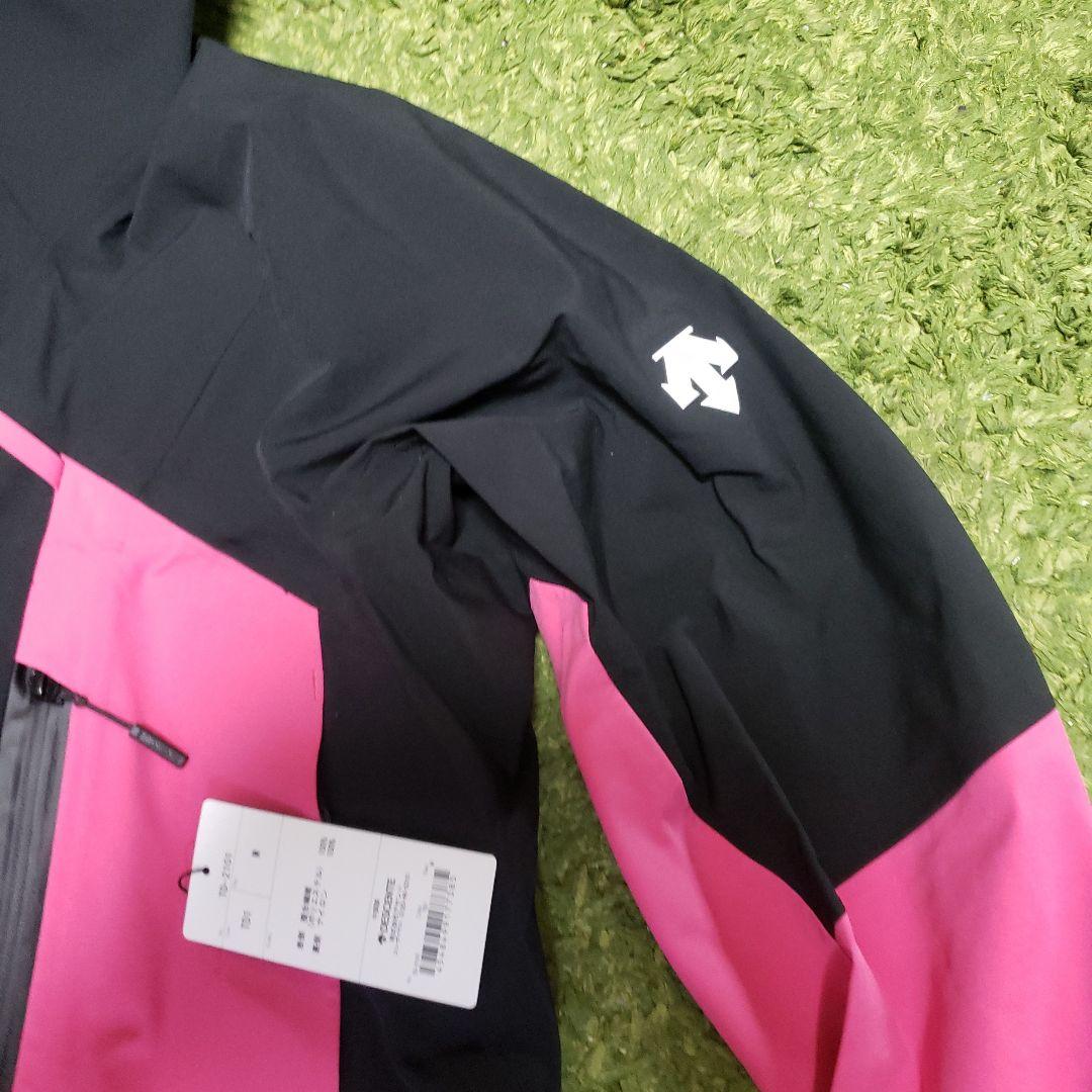 DESCENTE スキーウェア(上下) 黒/ピンク