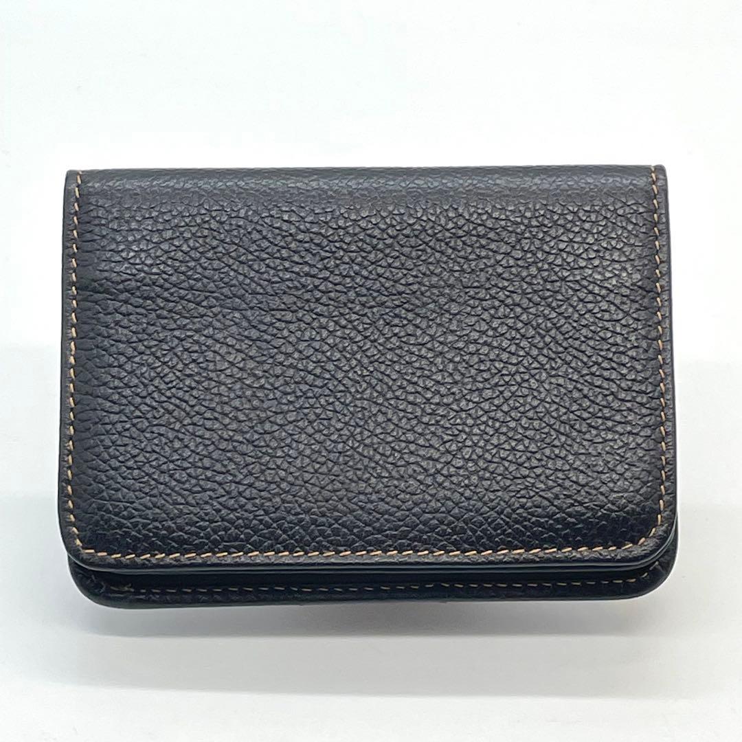 【未使用品】dunhill ダンヒル レザー カードケース 名刺入れ