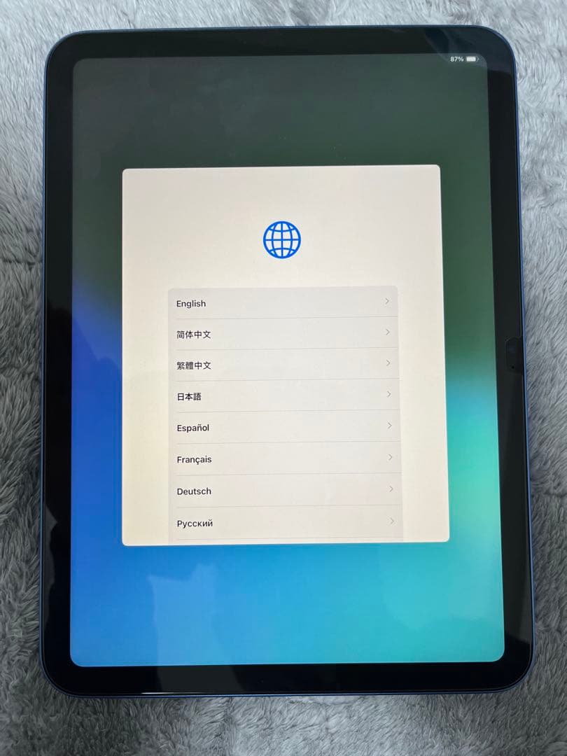 iPad(A16)Wi-Fi 128GB ブルー 保護フィルム カバー イヤホン