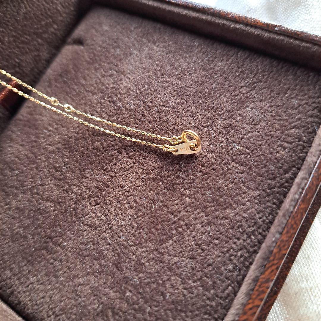 K10ダイヤモンド　ネックレス