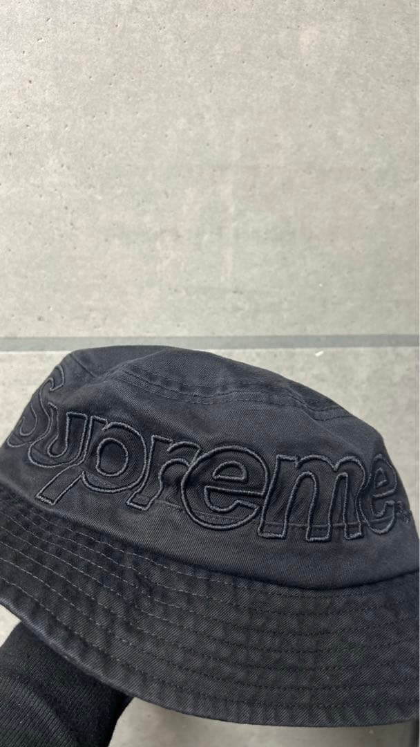 supreme バケットハット　袋　ステッカー付き