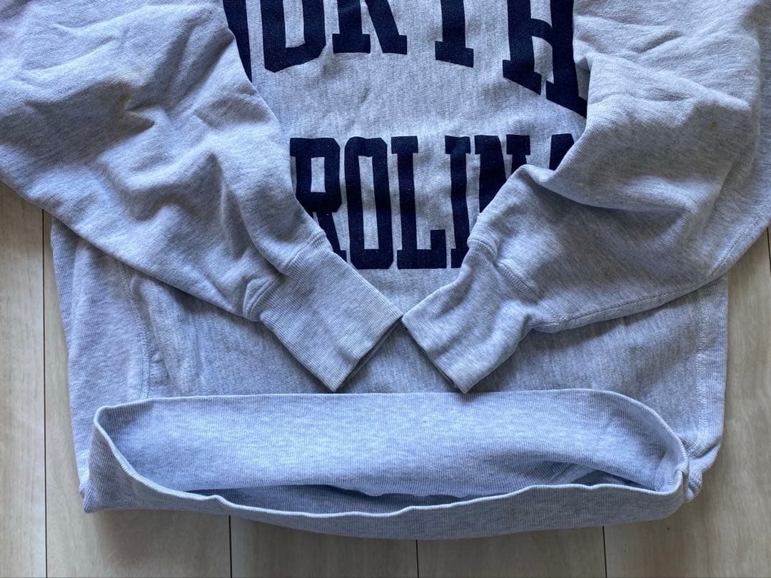 90s チャンピオンリバースウィーブ ノースカロライナ USA製 XL デカロゴ