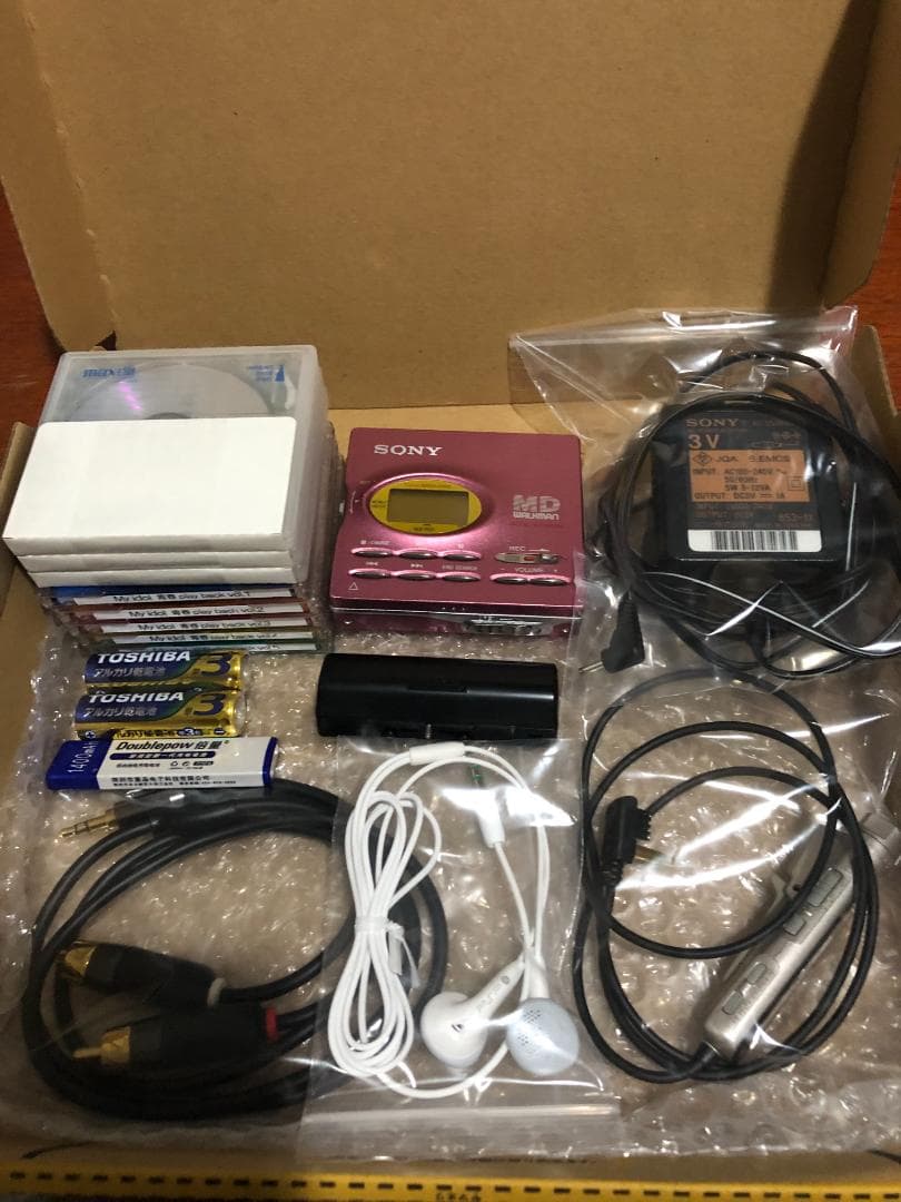 SONY MZ-R91 MDウォークマン　美品　動作良好♬　再生・録音できます