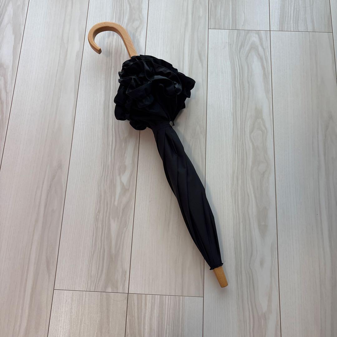 サンバリア　日傘　長傘　Sサイズ　フリル