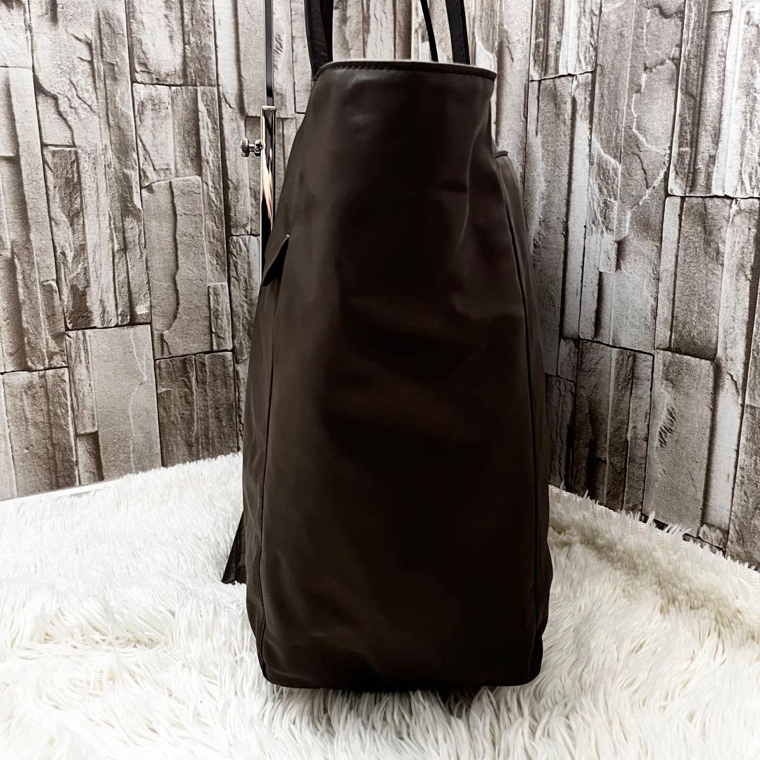 極美品　TUMI VOYAGEUR ビジネス・トート　ナイロン　ココアブラウン