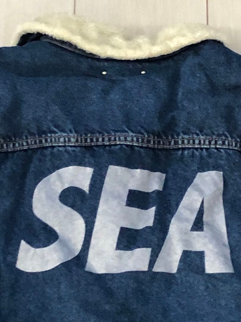 【未使用3】MINEDENIM × ウィンダンシー デニムボアジャケット L