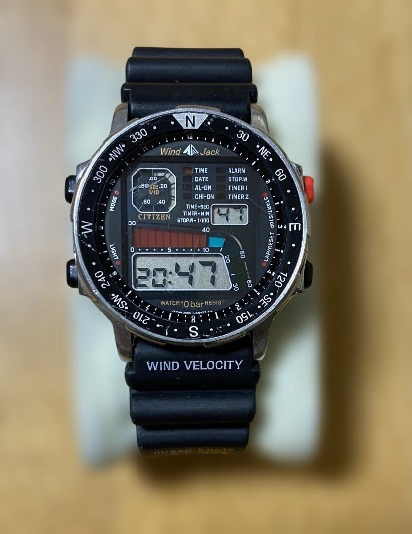時計 CITIZEN WIND JACK