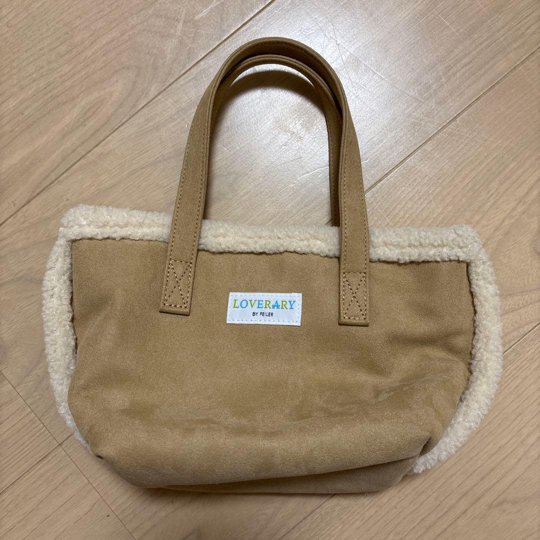 フェイラー オールドテディ ワッペントートバッグ ボアトート