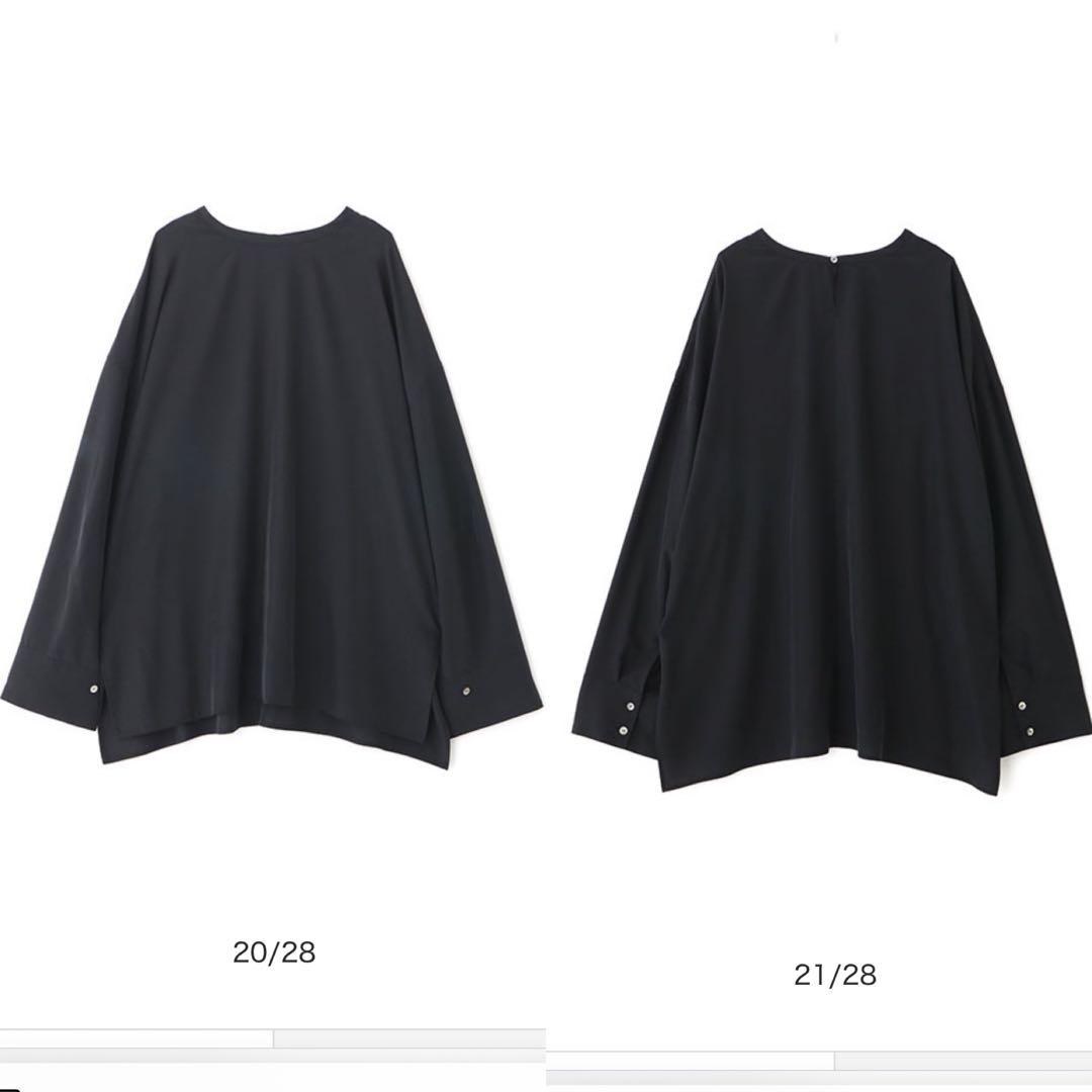 ETRE TOKYO 25AW クルーネックオーバーサイズプルオーバー ブラック