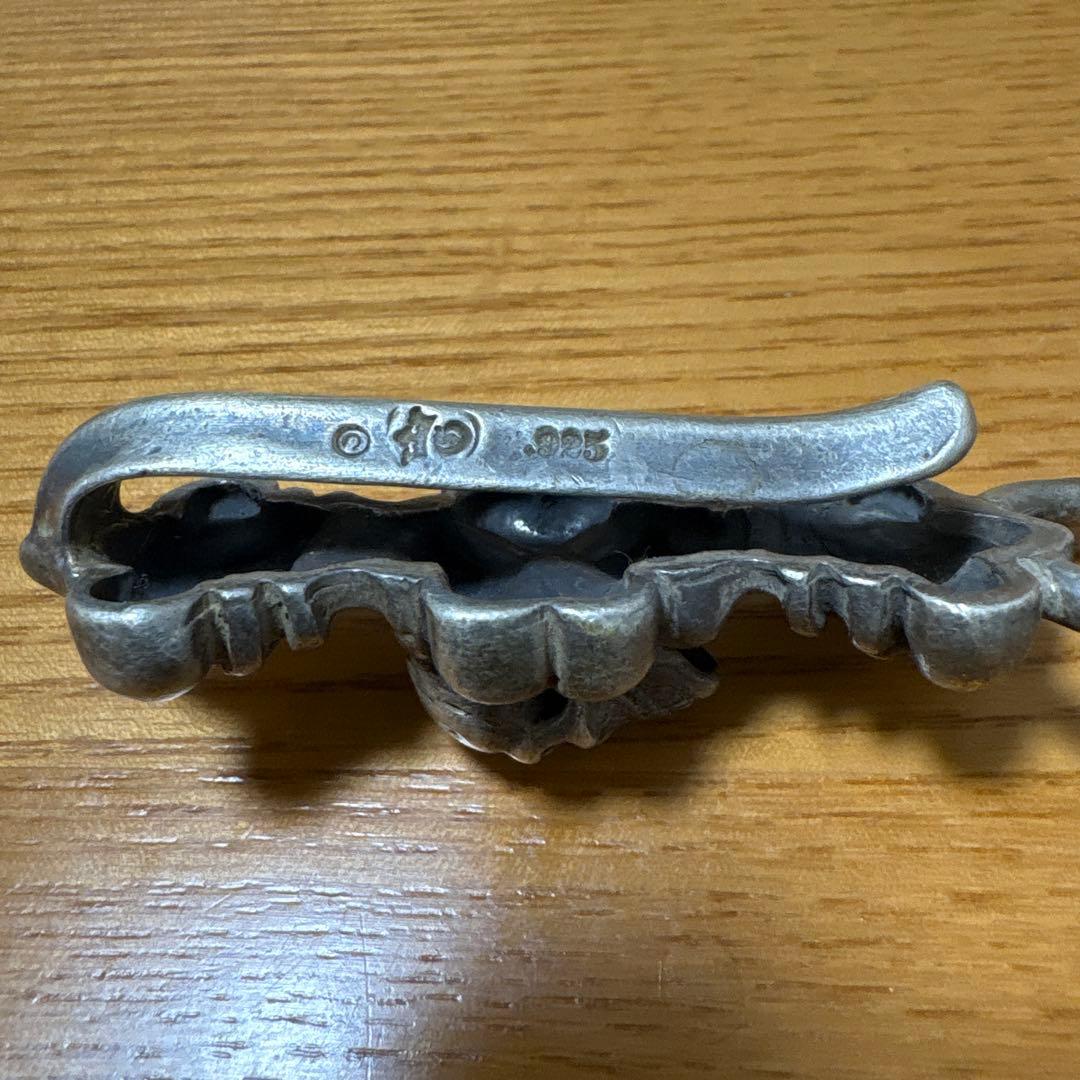 ガボール　ライオン　スカルモチーフ ウォレットチェーン